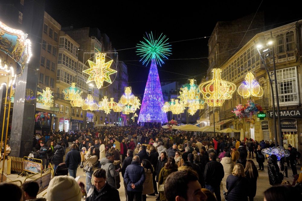 Es Navidad, es Vigo